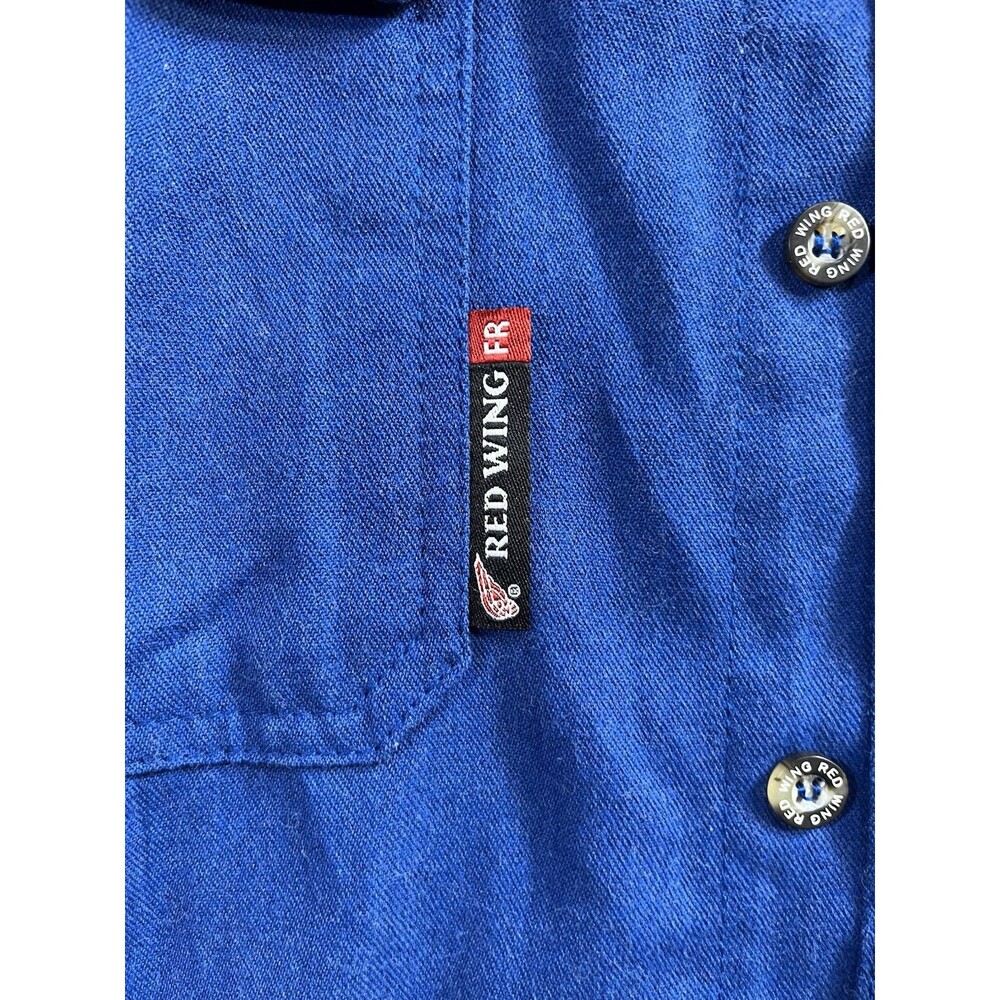 Red Wing FR Fire Resistant NFPA 2112‎ Long-Sleeve Workwear Shirt Men's XXXL - Picture 4 of 14